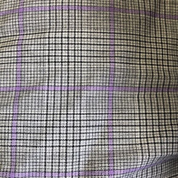 Mimi Maternity Wide-Leg Trousers – Cozy Checkered Style P138 - Picture 4 of 5